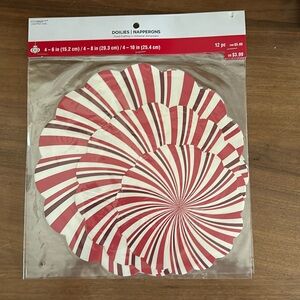 Christmas doilies